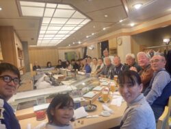 築地寿司清新館にて昼食会