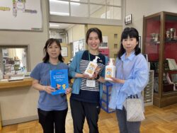 市原市立牧園小学校へ学校支援品贈呈