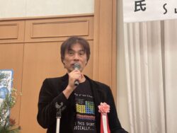 講演中の大平　貴之氏