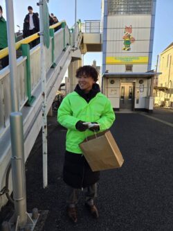 ２月６日一般社団法人千葉南法人会青年部会確定申告街頭PR活動風景