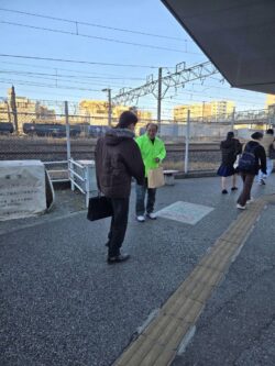 ２月６日一般社団法人千葉南法人会青年部会確定申告街頭PR活動風景