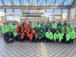 ２月７日一般社団法人千葉南法人会青年部会確定申告街頭PR活動風景