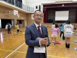 税金クイズ担当の木村一般社団法人千葉南法人会青年部会員