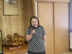 千葉南法人会を代表して鈴木一般社団法人千葉南法人会女性部会長挨拶