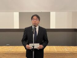 千葉南税務署を代表して臼井千葉南税務署副署長挨拶