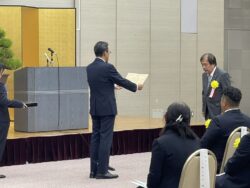 令和７年度千葉南税務署納税表彰式参加風景