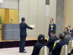 令和７年度千葉南税務署納税表彰式参加風景