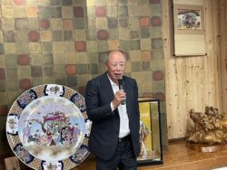 来賓祝辞中の寄主 一般社団法人千葉南法人会長