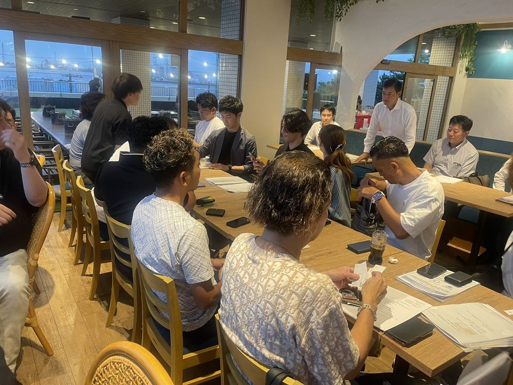 千葉南税務署幹部との名刺交換会 千葉南税務署幹部との名刺交換会