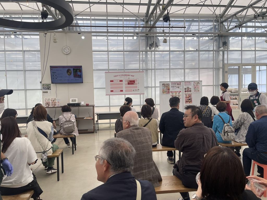 横浜ストロベリーパークにて 横浜ストロベリーパークにて