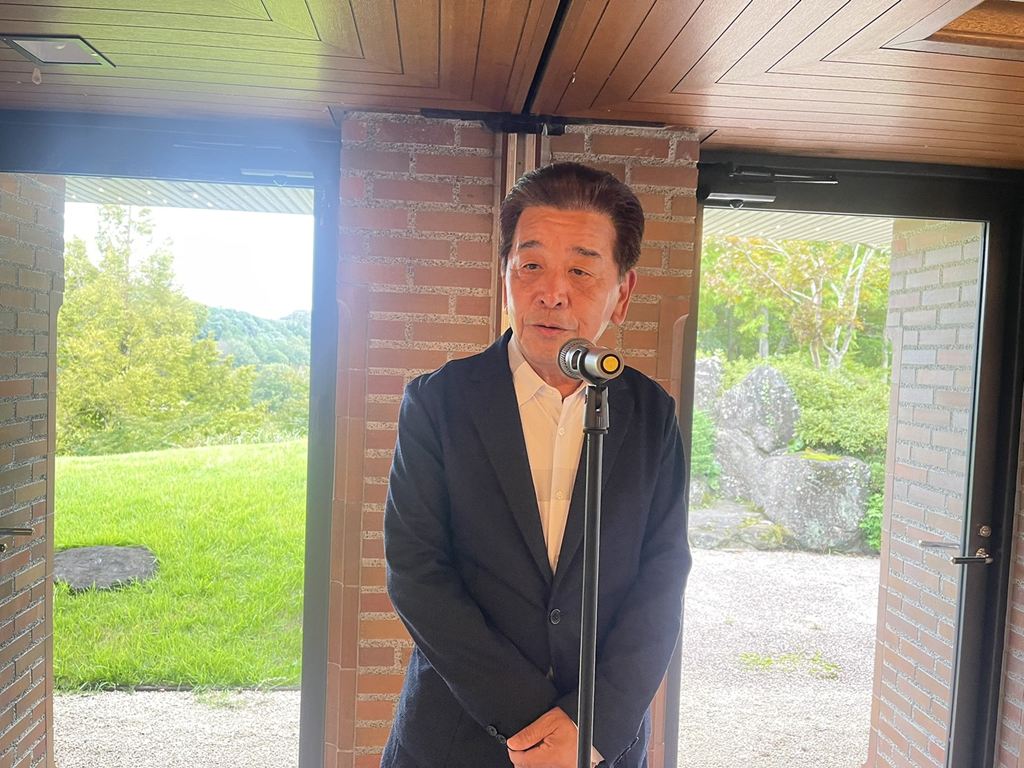 主催者を代表して菊岡一般社団法人千葉南法人会研修委員長挨拶 主催者を代表して菊岡一般社団法人千葉南法人会研修委員長挨拶