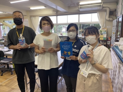 市原市立東海小学校へ支援品贈呈 市原市立東海小学校へ支援品贈呈