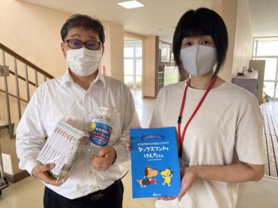 千葉市立小谷小学校へ支援品贈呈 千葉市立小谷小学校へ支援品贈呈