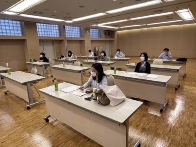 定例研修会受講風景 定例研修会受講風景