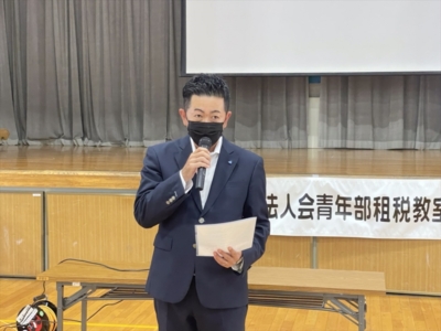 小河原青年部会長挨拶 小河原青年部会長挨拶