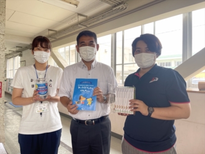 市原市立京葉小学校へ支援品贈呈 市原市立京葉小学校へ支援品贈呈