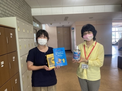 市原市立養老小学校へ支援品贈呈 市原市立養老小学校へ支援品贈呈