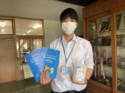 千葉市立大木戸小学校へ支援品贈呈 千葉市立大木戸小学校へ支援品贈呈