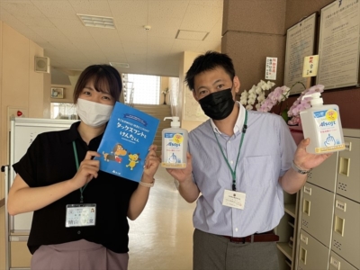 千葉市立小谷小学校へ支援品贈呈 千葉市立小谷小学校へ支援品贈呈