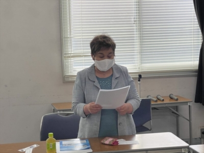 中村千葉南法人会女性部会長挨拶 中村千葉南法人会女性部会長挨拶