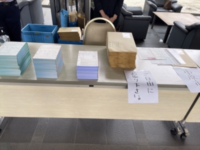 受付風景 受付風景