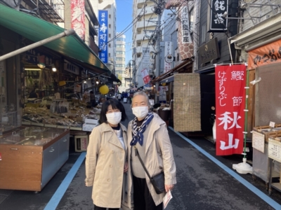 築地場外市場散策風景 築地場外市場散策風景