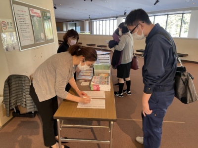 受付風景 受付風景