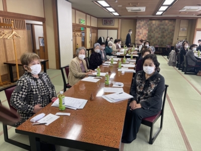 高橋千葉南税務署長との懇談会風景 高橋千葉南税務署長との懇談会風景