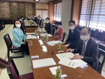 高橋千葉南税務署長との懇談会風景 高橋千葉南税務署長との懇談会風景