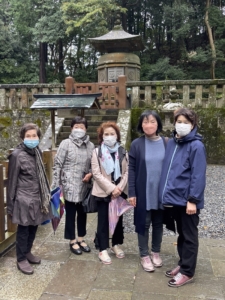久能山東照宮にて 久能山東照宮にて