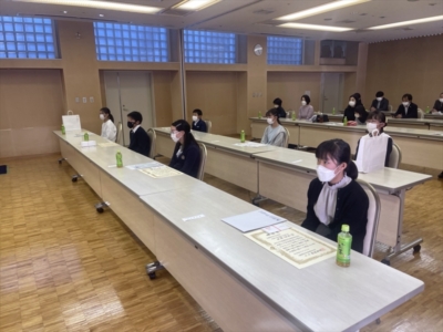 表彰式風景 表彰式風景