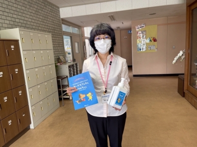 市原市立養老小学校へ支援品贈呈 市原市立養老小学校へ支援品贈呈