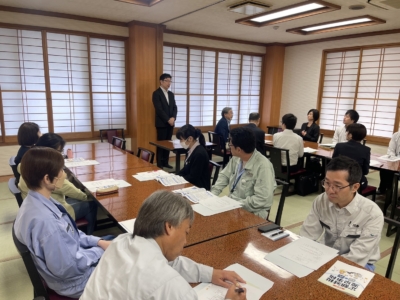源泉部会協議会開催風景 源泉部会協議会開催風景