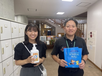 市原市立海上小学校へ学校支援品贈呈 市原市立海上小学校へ学校支援品贈呈