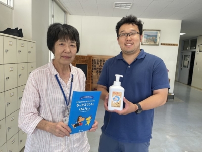 千葉市立金沢小学校へ学校支援品贈呈 千葉市立金沢小学校へ学校支援品贈呈