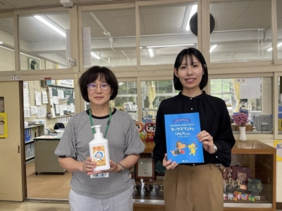 市原市立辰巳台東小学校へ学校支援品贈呈 市原市立辰巳台東小学校へ学校支援品贈呈