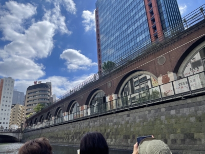 神田川周遊クルーズ風景 神田川周遊クルーズ風景