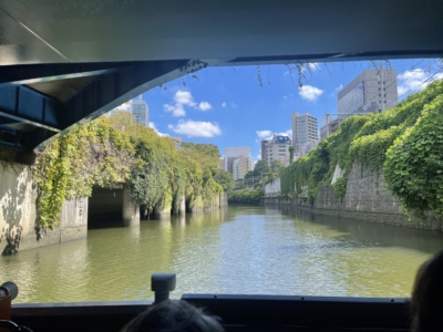 神田川周遊クルーズ風景 神田川周遊クルーズ風景