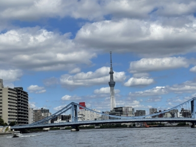 神田川周遊クルーズ風景 神田川周遊クルーズ風景