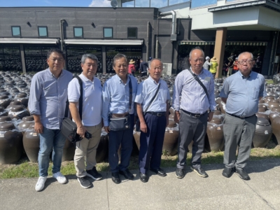 坂本の黒酢見学 坂本の黒酢見学