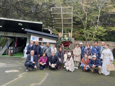 岩泉龍泉洞にて 岩泉龍泉洞にて