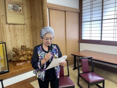 監査報告中の増田一般社団法人千葉南法人会女性部会監事 監査報告中の増田一般社団法人千葉南法人会女性部会監事