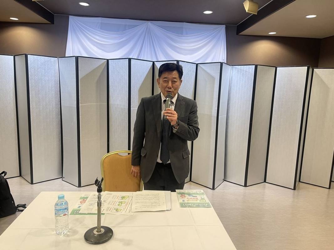 説明中の今野千葉南税務署法人課税第一部門統括官 説明中の今野千葉南税務署法人課税第一部門統括官
